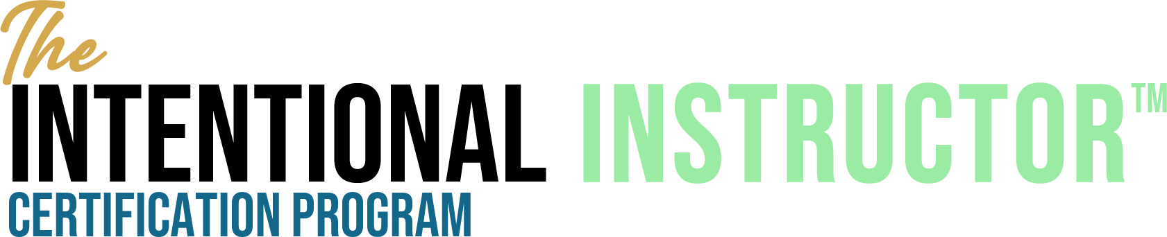 Intentional Instructor™