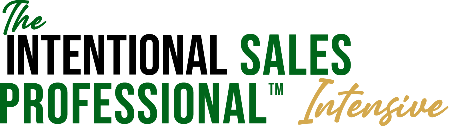 The Intentional Sales Professional™ program-name graphic